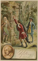 Scene from The Robbers by Friedrich Schiller